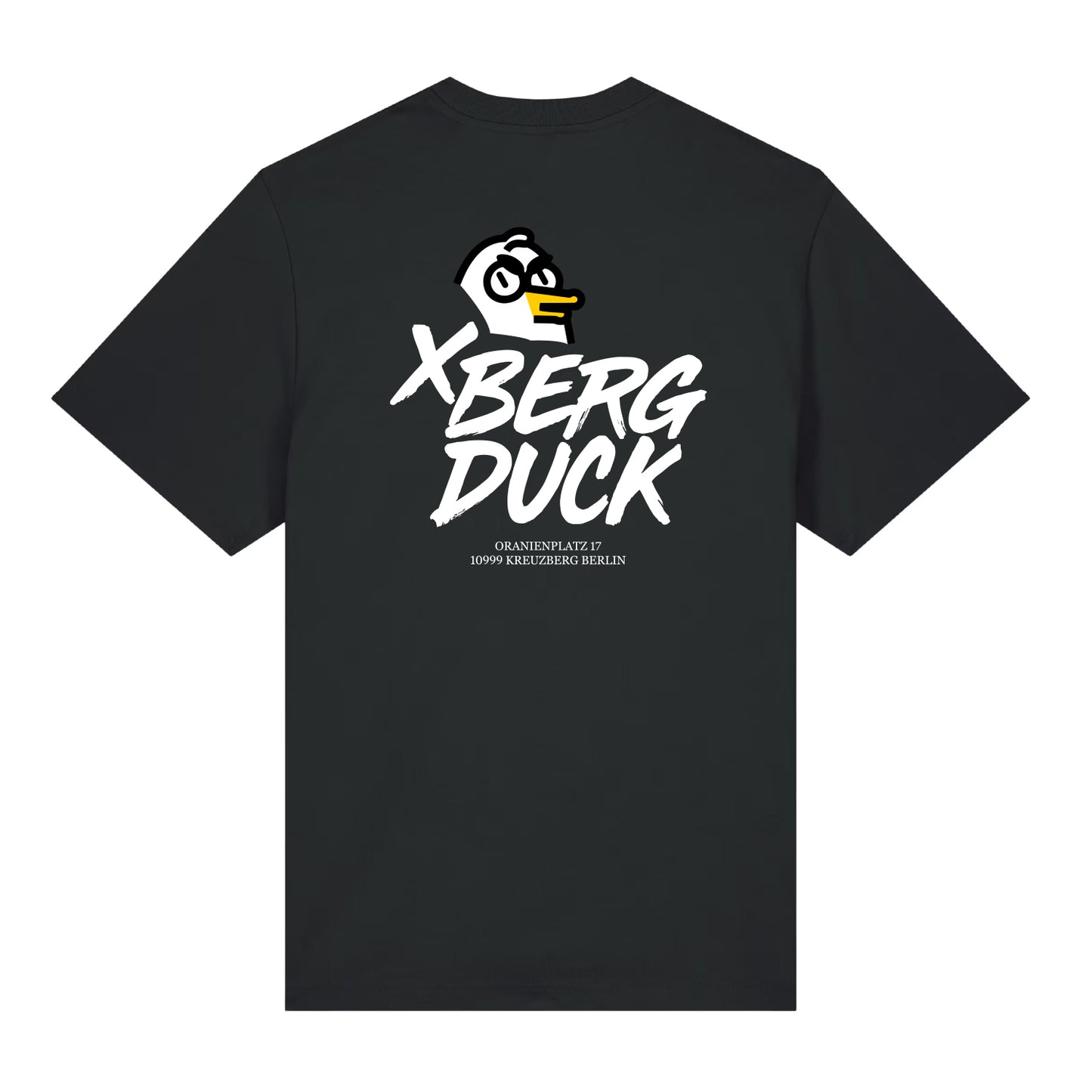 X-BERG DUCK SHIRT WEISSES LOGO