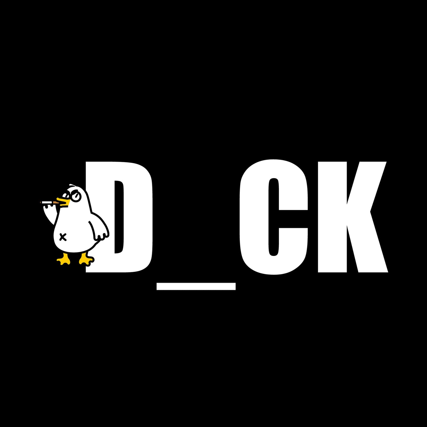 D_CK T-Shirt schwarz