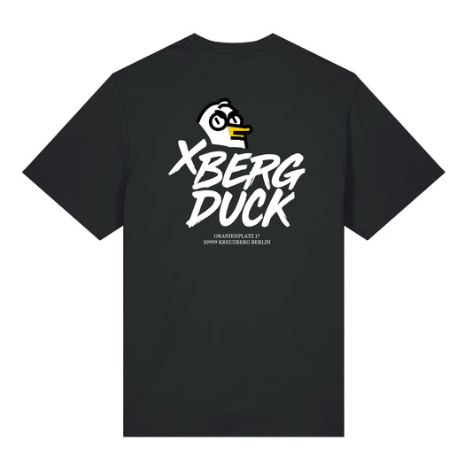 X-BERG DUCK SHIRT WEISSES LOGO